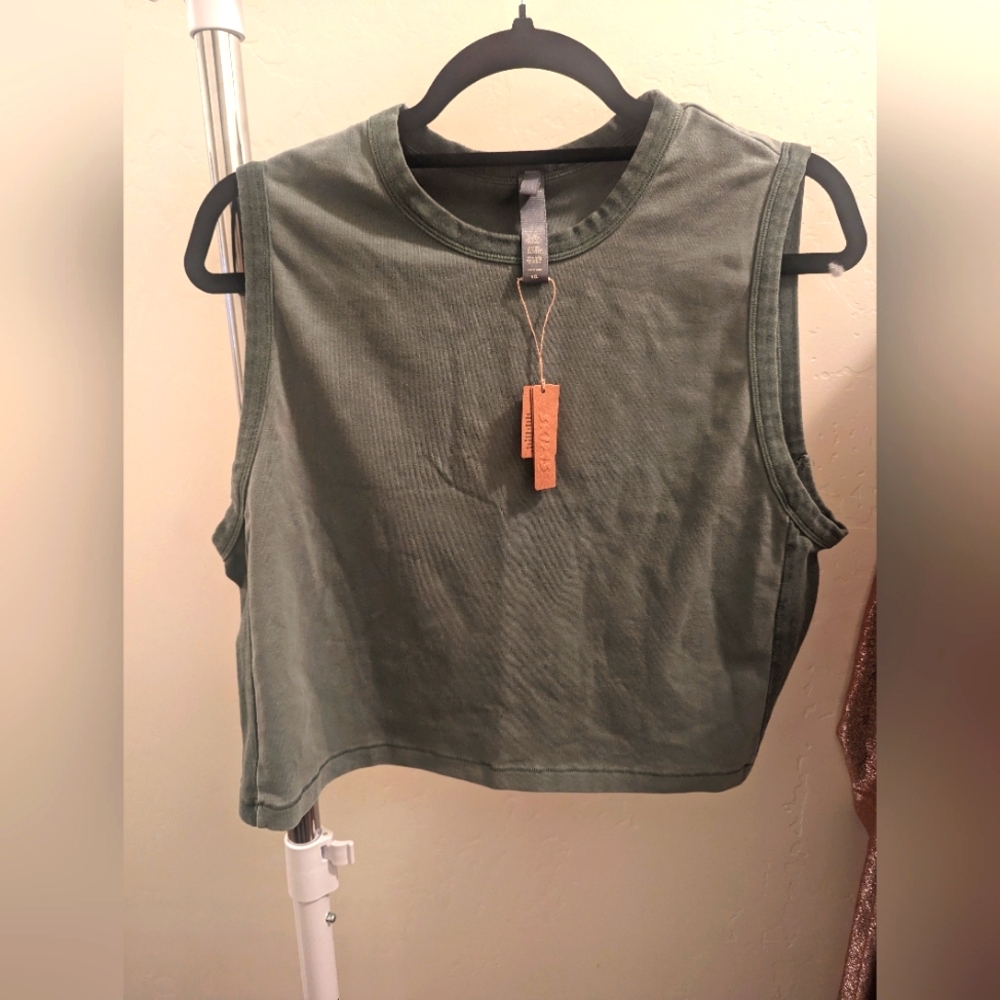 OUTDOOR BASICS TANK IN BLUE CHALK